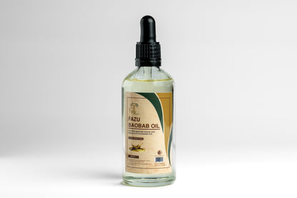 Fazu Baobaab Seed Oil  Pure 100% Certified Natural | Cold Pressed For Skin & Hair care