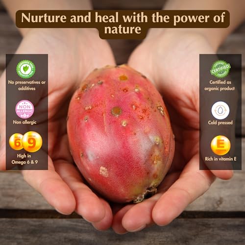 Napta Moroccan Prickly Pear Seed Oil |Pure 100% Natural|  Anti-aging Moisturizer