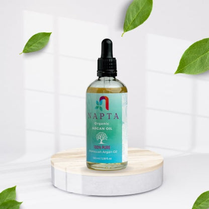 Napta Moroccan Argan Oil | Pure 100% Natural | Cold Pressed & Certified Organic - NAPTA